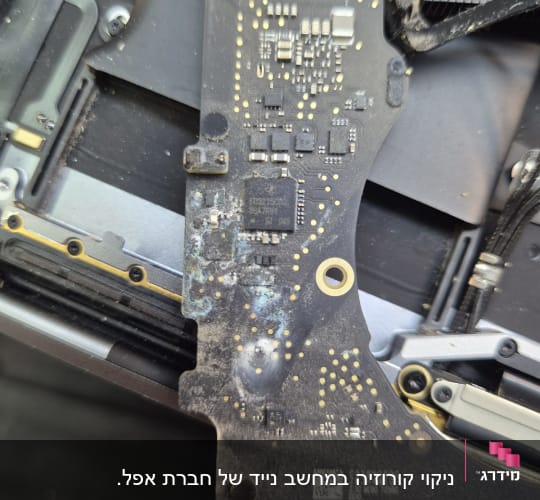 לוח אם עם רכיבים אלקטרוניים ומעגלים מודפסים